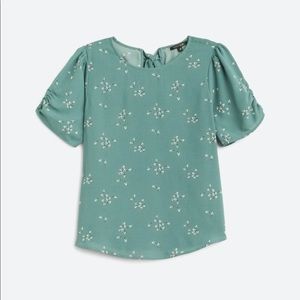 Claudia Ruched Sleeve Blouse | NWOT - Never Worn